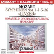 Mozart : Symphonien Nos. 1, 4, 5, 36, "Linzer" cover image