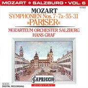 Mozart : Symphonien Nos. 7, 7a, 55, 31, "Pariser" cover image
