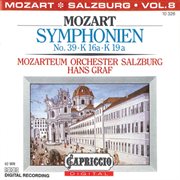 Mozart : Symphonien No. 39, K. 16a, K. 19a cover image