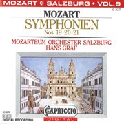 Mozart : Symphonien Nos. 19, 20, 21 cover image