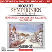 Mozart : Symphonien Nos. 11, 32, 34, 44 cover image