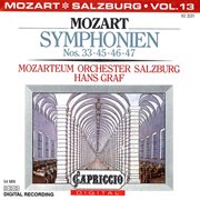 Mozart : Symphonien Nos. 33, 45, 46, 47 cover image