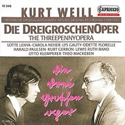 Weill : Die Dreigroschenoper (recorded 1928-1931) cover image