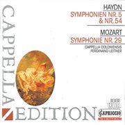 Haydn : Symphonies Nos. 5 & 54. Mozart. Symphony No. 29 cover image