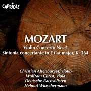 Mozart, W.a. : Violin Concerto No. 5, "Turkish" / Sinfonia Concertante, K. 364 cover image