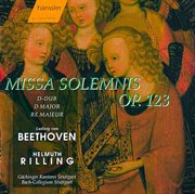 Missa solemnis op. 123 cover image