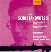 Shostakovich : Piano Concerto No. 1 In C Minor, Op. 35 & Chamber Symphony In C Minor, Op. 110a cover image
