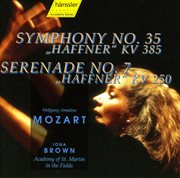 Mozart : Symphony No. 35, "Haffner" / Serenade No. 7, "Haffner" cover image