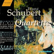 Schubert : String Quartet No. 10. Minuets. 5 German Dances cover image