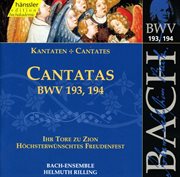 Bach, J.s. : Cantatas, Bwv 193-194 cover image