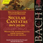 Secular cantatas BWV 202-204 cover image