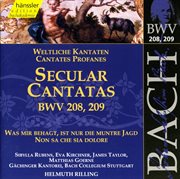 Secular cantatas BWV 208, 209 cover image