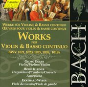 Bach, J.s. : Works For Violin And Basso Continuo cover image