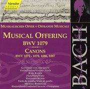 Bach, J.s. : Musical Offering, Bwv 1079 cover image