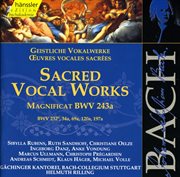 Sacred vocal works : Magnificat BWV 243a cover image
