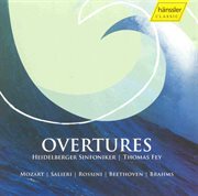 Mozart, Salieri, Rossini, Beethoven & Brahms : Overtures (live) cover image