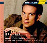 Martucci, G. : Cello Sonata / Brahms, J.. Lieder (arr. For Cello) / Kirchner, T.. 8 Pieces (brahms cover image