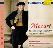 Mozart, W.a. : Symphonies (essential), Vol. 5. Nos. 19, 34, 36 cover image