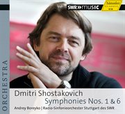 Shostakovich : Symphonies Nos. 1 & 6 cover image