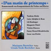 D'un Matin De Printemps - Chamber Music By Female Composers : Chamber Music By Female Composers cover image