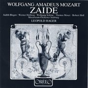 Mozart : Zaide, K. 344 cover image