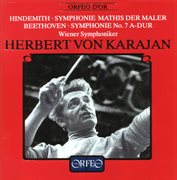 Hindemith : Symphony "Mathis Der Maler". Beethoven. Symphony No. 7, Op. 92 (live) cover image
