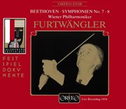 Beethoven : Symphonies Nos. 7 & 8 (live) cover image