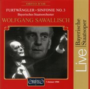 Furtwängler : Symphony No. 3 In C-Sharp Minor (Live) cover image