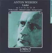 Webern : Lieder cover image