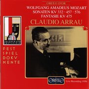 Mozart : Piano Sonatas Nos. 12, 14 & 18 And Fantasia In C Minor (live) cover image