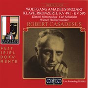 Mozart : Piano Concertos Nos. 24 & 27 (live) cover image