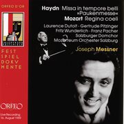 Haydn : Mass In C Major, Hob. Xxii. 9 "Missa In Tempore Belli". Mozart cover image