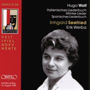 Wolf : Italienisches Liederbuch, Morike-Lieder & Spanisches Liederbuch cover image