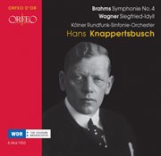 Brahms & Wagner : Works For Orchestra (live) cover image