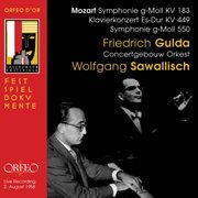 Mozart : Symphony Nos. 25, 14 & 40 (live) cover image