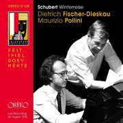 Schubert : Winterreise, Op. 89, D. 911 (live) cover image