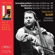Beethoven, Brahms & Shostakovich : Cello Sonatas (live) cover image