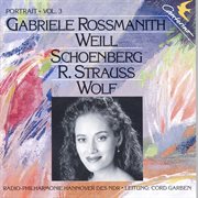 Portrait Vol. 3 - Gabriele Rossmanith - Orchestral Songs. Orchestral Songs cover image