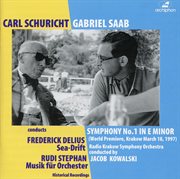 Saab : Symphony No. 1. Delius. Sea Drift cover image