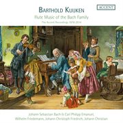 Flute Music Of The Bach Family cover image