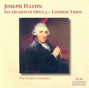 Haydn, F.j. : Flute Quartets, Op. 5 / London Trios cover image