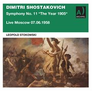 Shostakovich : Symphony No. 11 In G Minor, Op. 103 "The Year 1905" (live) cover image