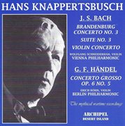 J.s. Bach, Handel & Pfitzner : Works cover image