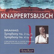 Brahms : Symphonies Nos. 2 & 4 cover image