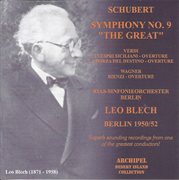 Schubert, Verdi & Wagner : Orchestral Works (live) cover image