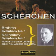 Brahms : Symphony No. 1 In C Minor, Op. 68. Kalinnikov. Symphony No. 1 In G Minor (live) cover image