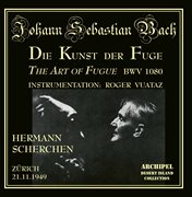 J.s. Bach : Die Kunst Der Fuge, Bwv 1080 (transcr. R. Vuataz) cover image