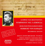 Herbert Von Karajan His First Concert With The Berliner Philharmoniker After The War : Beethoven cover image