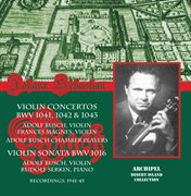 J.s. Bach : Violin Concertos cover image