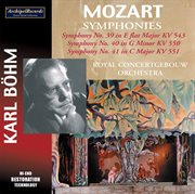 Mozart : Symphonies Nos. 39-41 cover image